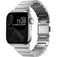 Nomad Stainless Steel Band -terÃ¤sranneke, Apple Watch 41 / 40 /, hopea