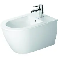Duravit Wand-Bidet DARLING NEW m ÜL HLB 370x540mm 1 HL we WG