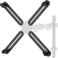 Techly EFB ICA-LCD-VESA-M100 Non-VESA Adapter-Kit für Monitorhalterung 13-27” ICALCDVESAM100
