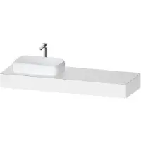 Duravit QA4806018180000 Qatego Kon. 1600x550x170 Fa. Wß Mt