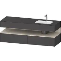 Duravit QA4796083490010 QTG EWT KWTU 1600 Wß Hgl. Be
