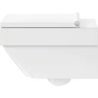 Duravit Wand-WC AIR RIMLESS VERO tief, 370 x 570 mm weiß WonderGliss