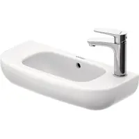 Duravit 0706500009 Handwaschbecken D-Code 500 mm mit ÜL,