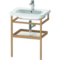Duravit Handtuchhalter DURASTYLE 440x590mm m Abl. weiss matt/eiche massiv