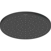 Duravit Kopfbrause 1jet 250 d 250mm, Gew.-Anschl. G 1/2, sw matt