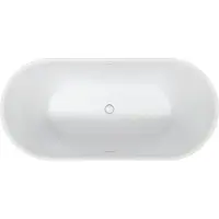 Duravit DuraSenja Badewanne, weiß, freistehend, 700583000000000