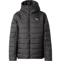 Puma Winterjacke "ESS HOODED PADDED JACKET" mit Kapuze mit Kapuze, minimalistisches Design