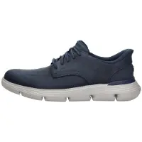 SKECHERS Slip-Ins: Garza - Duran Veterschoenen Laag - blauw - Maat 39.5