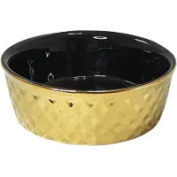 Nobby Keramiknapf Gold, Ø 15 cm, 0.5 I