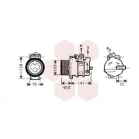 VAN WEZEL Kompressor, Klimaanlage 3000K476
