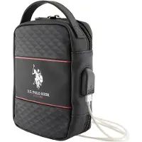 U.s. polo assn. , Tasche Middle Stripe, Schwarz