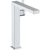 Hansgrohe Tecturis E Einhebel-Waschtischarmatur 240 Fine CoolStart wassersparend+ für Aufsatzwaschtische ohne Ablaufgarnitur