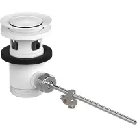 Hansgrohe HG Ablaufventil f WT- und Bidetmischer DN 32 mattweiss