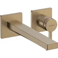 Hansgrohe Tecturis E 2L Wand WTM 225 mm BBR Brushed Bronze, 73051140