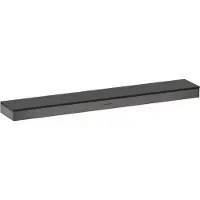 Hansgrohe Rainfinity Ablage 500, Brushed Black Chrome
