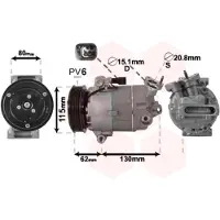 VAN WEZEL Kompressor, Klimaanlage 3300K390