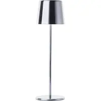 Brilliant LED-Akku-Tischleuchte Xaana, 4W, 300lm, CCT, nickel-matt