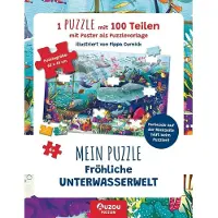 Sonstige Verlage Auzou Mein Puzzle - Fröhliche Unterwasserwelt