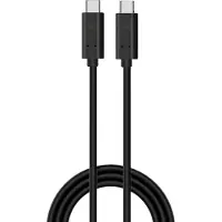 Ewent EC1045, 1 m, USB C, USB C, USB 3.2 Gen 2 (3.1 Gen 2), 10 Gbit/s, Schwarz