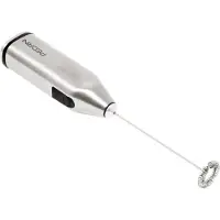 Pedrini 04GD160, Automatic milk frother/warmer, Silber, Edelstahl, Akku, AA, 45 mm