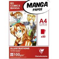 Clairefontaine Manga Block Illustration