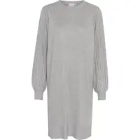 Kaffe Strickpullover "Damen Strickpullover KAlone", Damen, Gr. XS, grau (grau melange), Obermaterial: 80% Viskose CV. 20% Nylon NY., Pullover Strickpullover