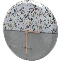 Nextime 3516 Uhr de Tisch- oder Wanduhr de quartz Circle Grey