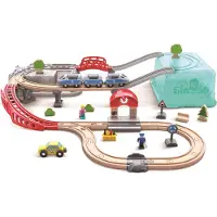Hape City Train Bucket Set, Spielfahrzeugspur, 3 Jahr(e), Mehrfarbig