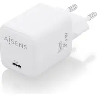 Aisens GaN Wall Charger ASCH-35W1P016-W/ 1xUSB Type-C/ 35W
