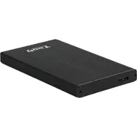 TooQ Externe Box TQE-2527B HDD 2.5" SATA III USB 3.0 Schwarz