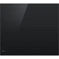 LG CBIZ2437B, Schwarz, Integriert, 59 cm, Zonen-Induktionskochfeld, Glaskeramik, 4 Zone(n)