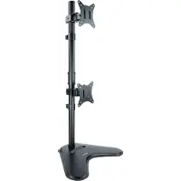 TooQ SOPORTE MESA 2 PANTALLAS VERTICALES 17"-32" NEGRO