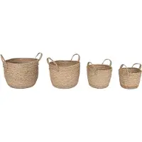 DKD Home Decor Set mit 4 dekorativen Boxen von DKD Home Decor (40 x 40 x 41 cm)