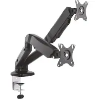 Aisens SOPORTE MESA CONTRAPESO GIRA. INCLI. 9KG 3 PIVOTES 2 BRZ 13-32 NEGRO
