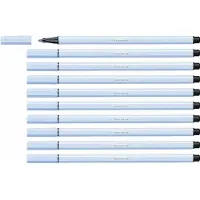 Stabilo Premium-Filzstift - Pen 68 - 10er Pack - kobaltblau hell