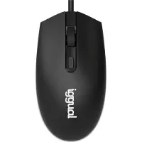 Iggual Mouse IGG317624 Schwarz