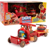Giochi Preziosi Les Schtroumpfs - Camion De Pompier Avec Figurine