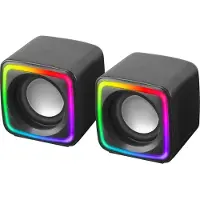 Mars Gaming MSCUBE, Kabelgebunden, 8 W, 20 - 20000 Hz, 4 Ohm, Schwarz