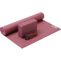 Yogistar Yoga-Set kick it - one (Yogamatte + Yogablock + Yogagurt)