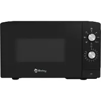 Balay 3WG3112X2, Arbeitsplatte, Grill-Mikrowelle, 20 l, 800 W, Drehregler, Schwarz