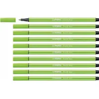 Stabilo Premium-Filzstift - Pen 68 - 10er Pack - neongrün