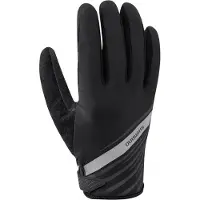 Shimano Basic Long Gloves Schwarz XL Mann
