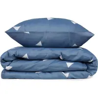 L'essentiel Maison , Begonvilla- EPJ6425, Blau,Weiß, Bettdecken, 65% Baumwolle / 35% Polyester