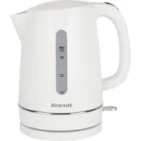 Brandt BO1702W, 1,7 l, 2200 W, Weiß, Wasserstandsanzeige, Drahtlos