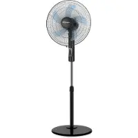Orbegozo SF 1140, Haushalts-Lamellenlüfter, Schwarz, Flur, 40 cm, Tasten, AC