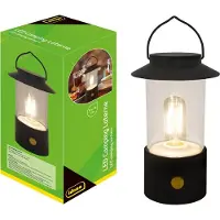 Idena 50125 LED Campinglampe schwarz