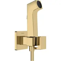 Hansgrohe Handbrause Bidette E f.Kaltwasser m. Schlauch 1250mm und Porter PGO