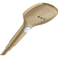 Hansgrohe Raindance Select E Handbrause 120 3jet PowderRain EcoSmart+, Brushed Bronze