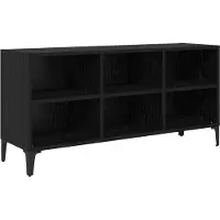 vidaXL TV-Schrankset Schwarz 103,5 x 30 x 50 cm Holzwerkstoff
