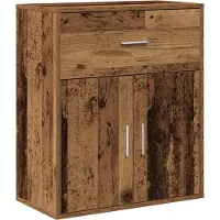 vidaXL Sideboard Altholz 60 x 31 x 70 cm Holzwerkstoff